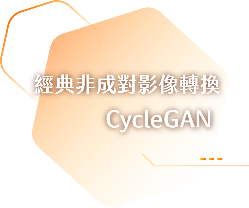 經典非成像影像轉換 CycleGAN