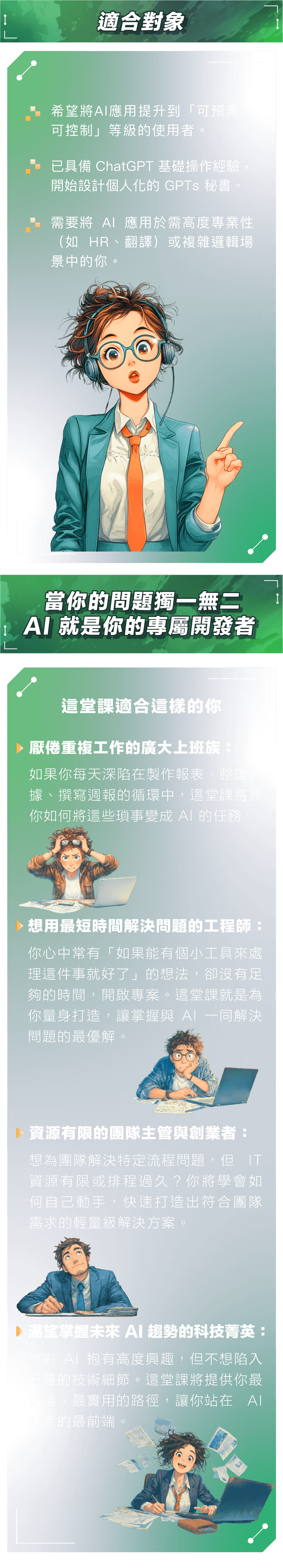 已具備 ChatGPT 基礎操作經驗，開始設計個人化的 GPTs 秘書。