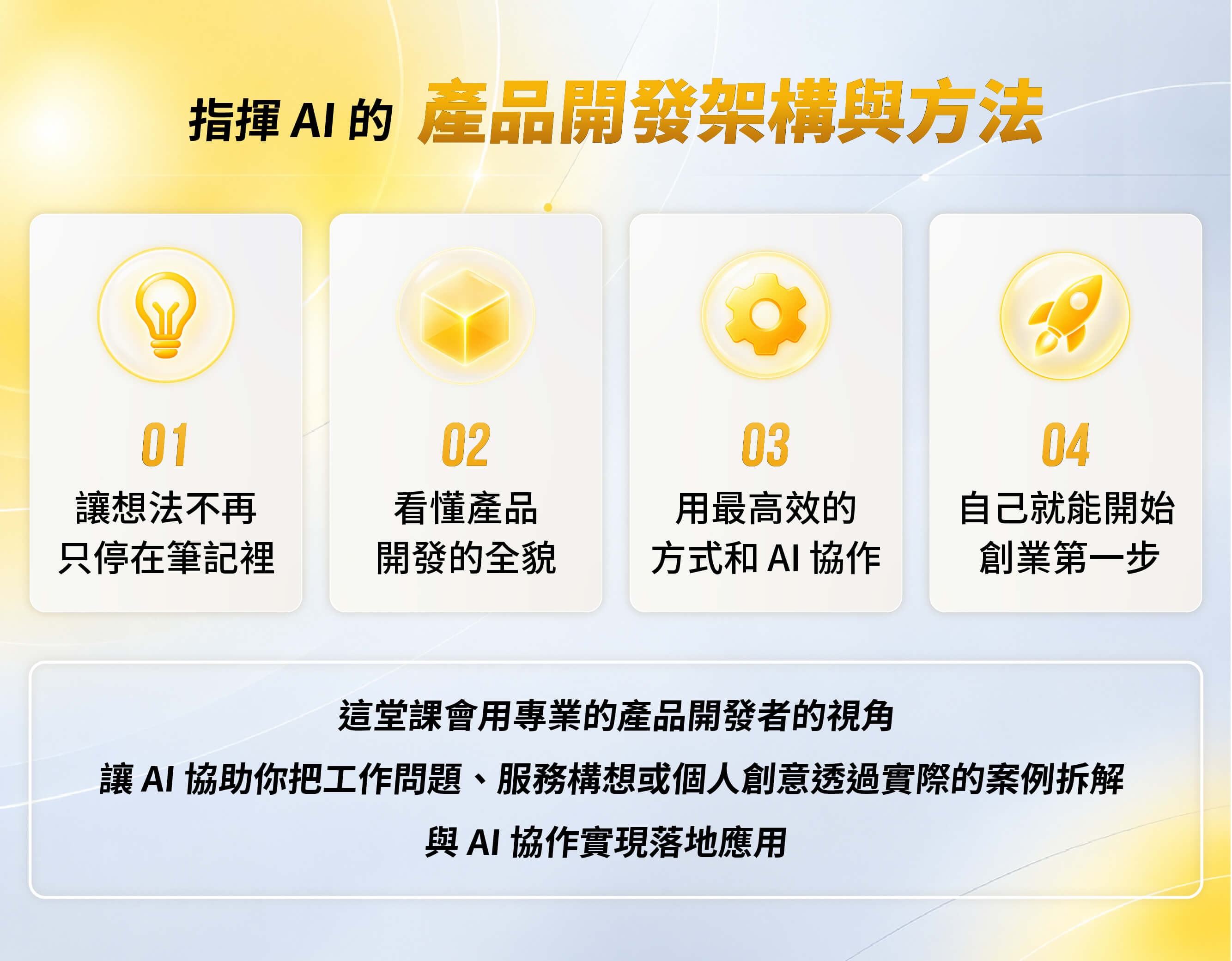 指揮 AI 的產品開發架構與方法
