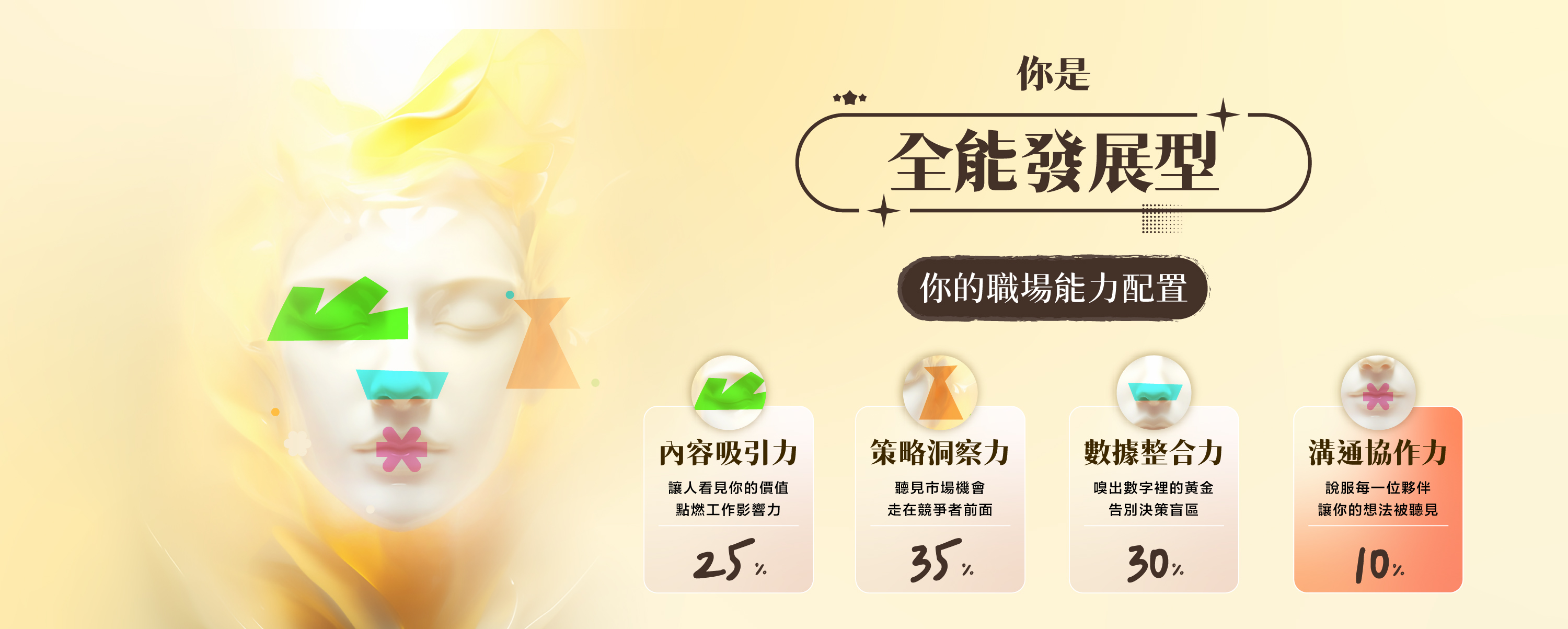 你是｜全能發展型