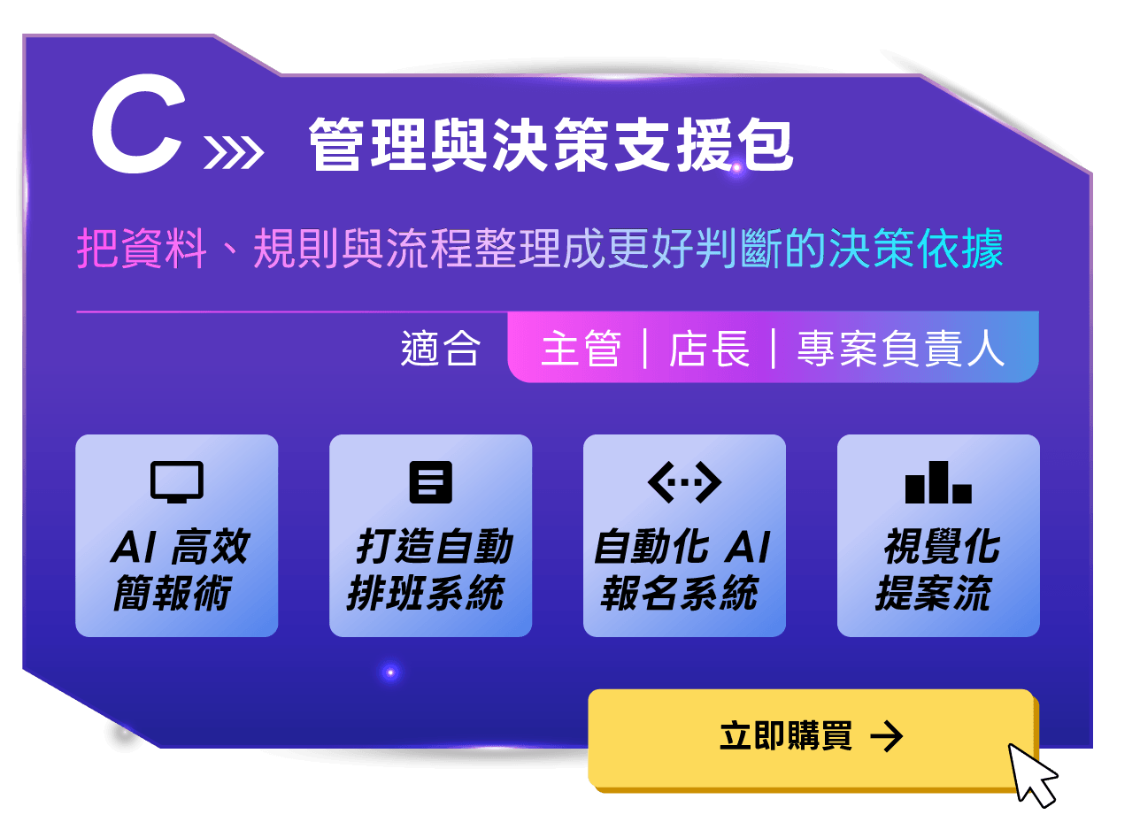 管理與決策支援包