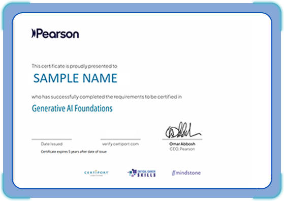 CCS Generative AI Foundations 生成式AI人工智慧核心能力 國際認證