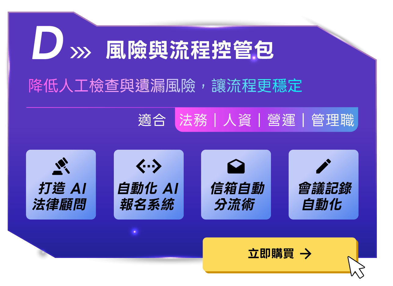 風險與流程控管包
