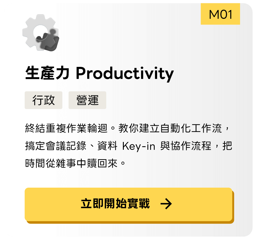 生產力 Productivity 
