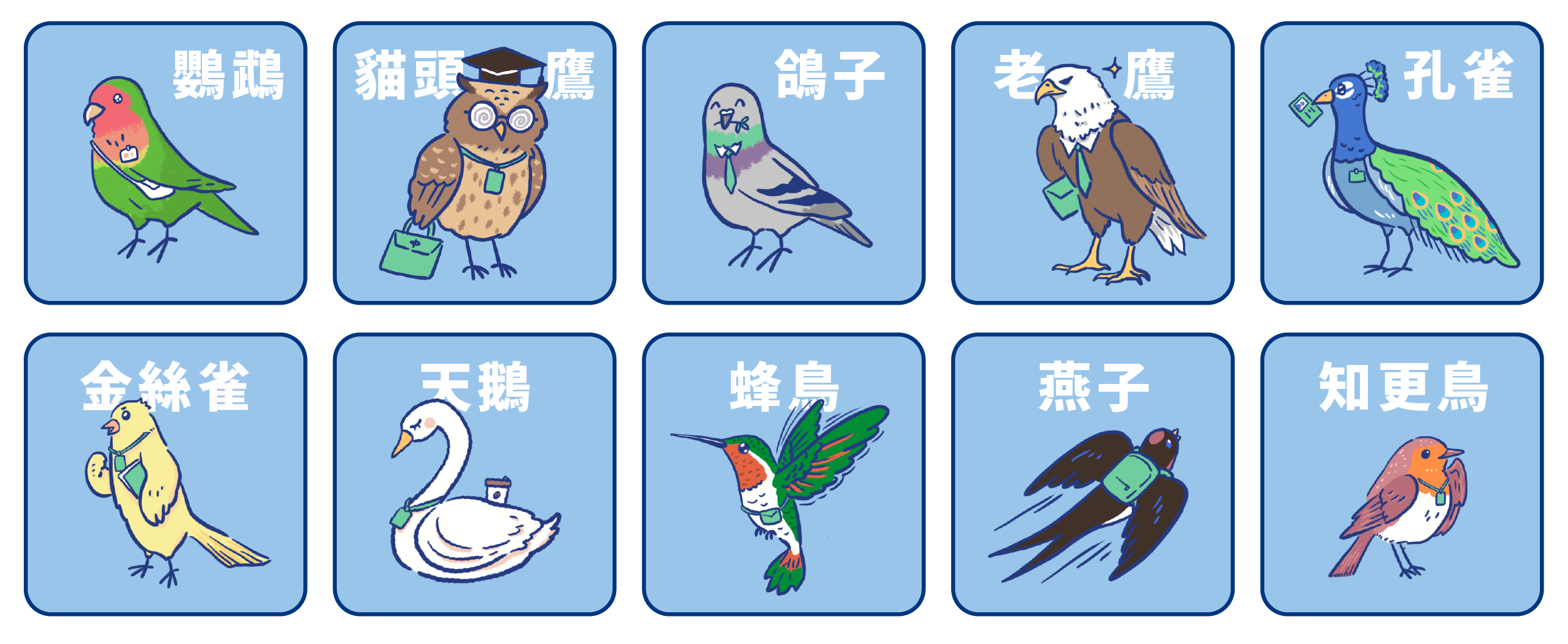 心理測驗插圖