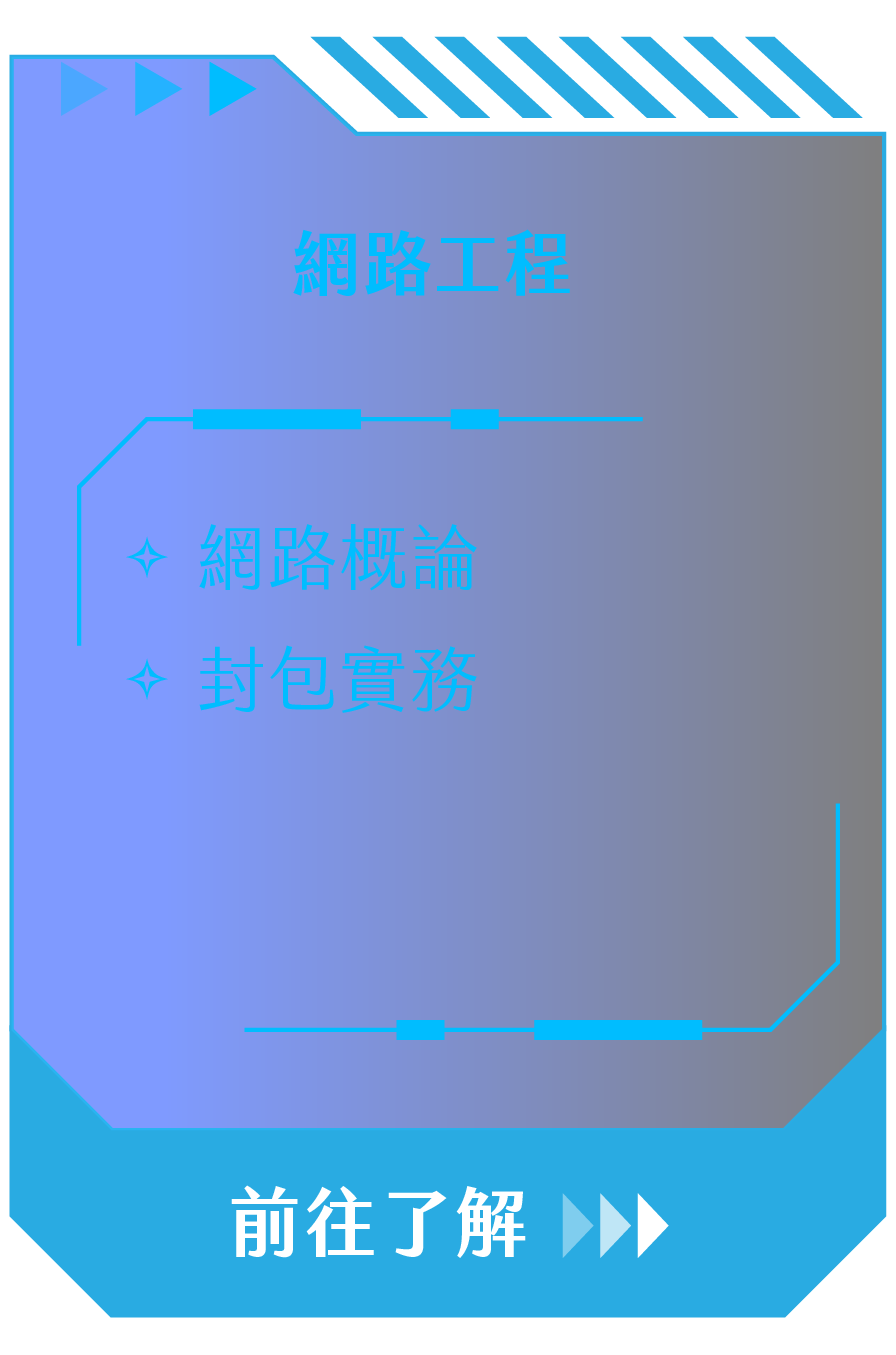 網路工程：網路概論、封包實務｜前往了解